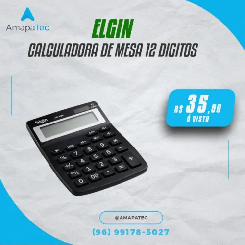Calculadora De Mesa Elgin