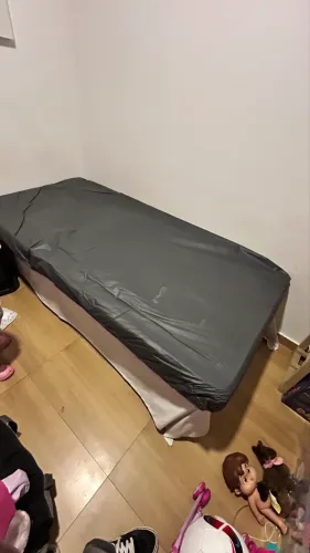 Cama box solteiro com colchão