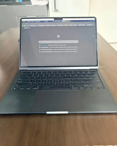 MacBook Air M3 16GB Midnight Completo Caixa Original Usado