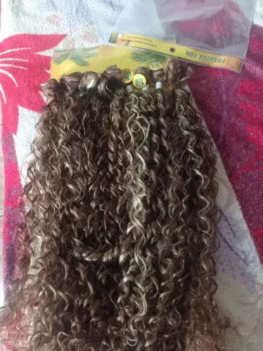Vendo cabelo orgânico cacheado