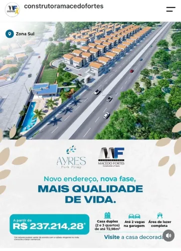 Ágil de casa em condomínio fechado no parque Sul