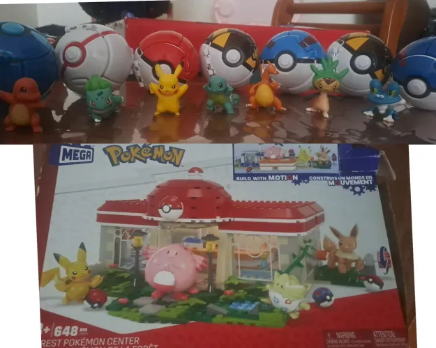 Pokémon- Conjunto de brinquedo excelente