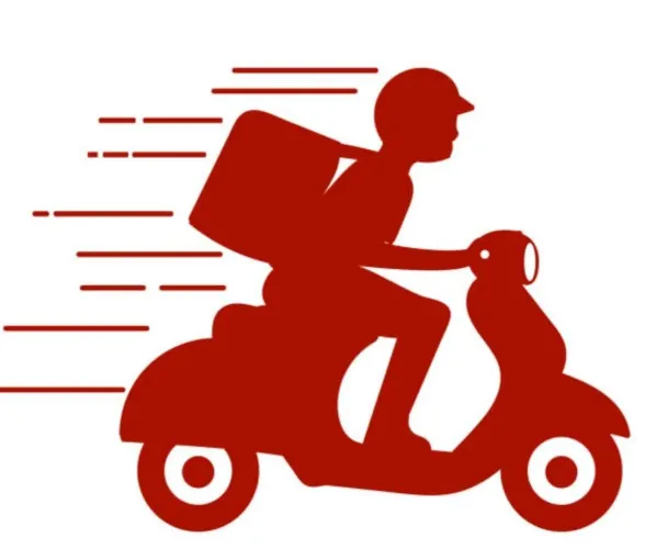 Motoqueiro para entrega