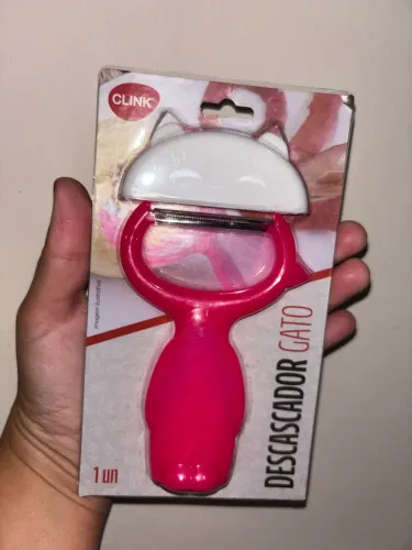 Descascador de gatinho rosa (novo)