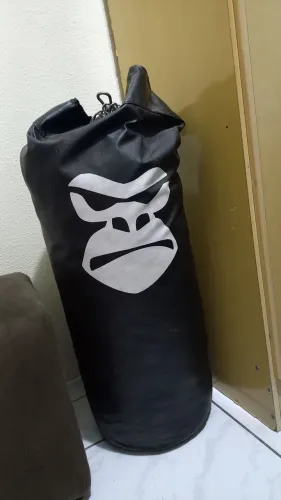 Saco de pancadas cheio