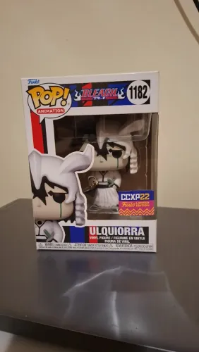 Funko Pop Bleach Ulquiorra CCXP22 Selo Comic Con Presencial
