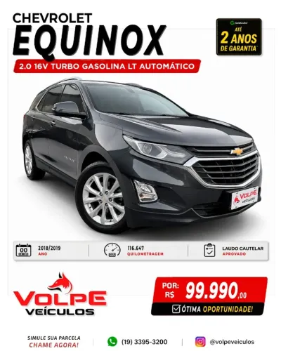 Chevrolet Equinox LT 2.0 Turbo 262cv Aut. 2019