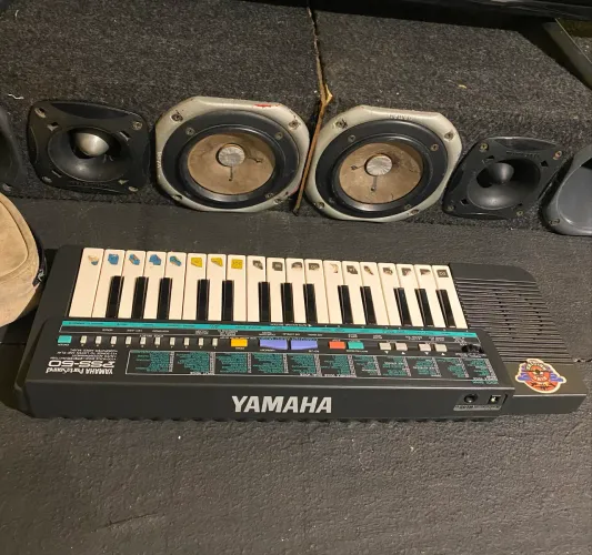 Teclado musical yamaha anos 90 vintage
