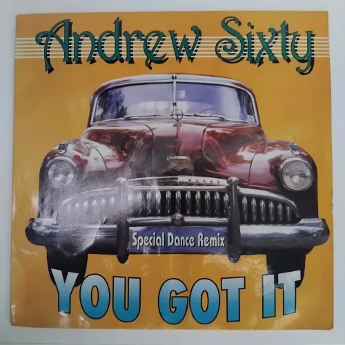 Vinil 12" Andrew Sixty - You Got It (Special Dance Remix) Max Music 1994 Eurodance