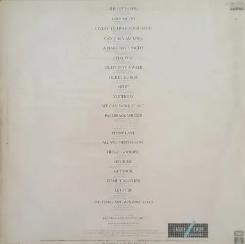 THE BEATLES - 20 GREATEST HITS