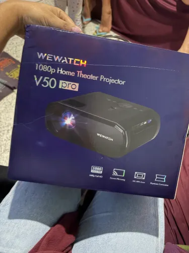 Projetor Wewatch V50 Pro Cor Preto 110V/240V