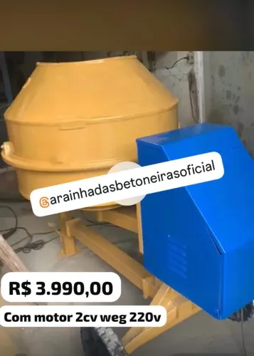 Betoneira 1 traço Menegotti 220v