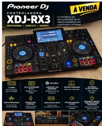 Controladora Pioneer XDJRX3 ALL IN ONE
