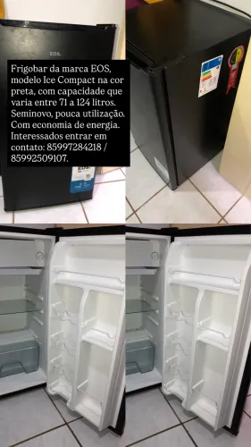 Refrigerador Compacto EOS em perfeito estado.