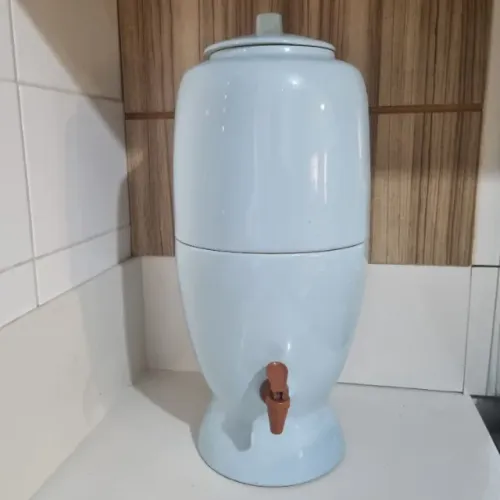 Filtro de porcelana Pozzani 1971 azul 