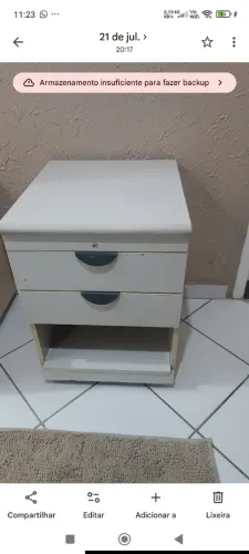 Armarinho com gaveta MDF