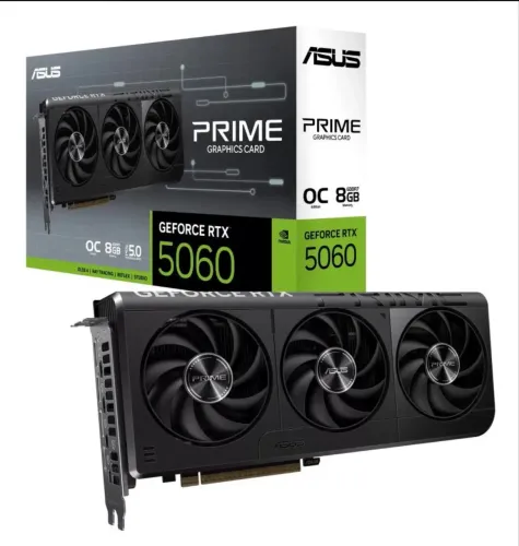 Placa de vídeo RTX5060 Asus prime triple fan