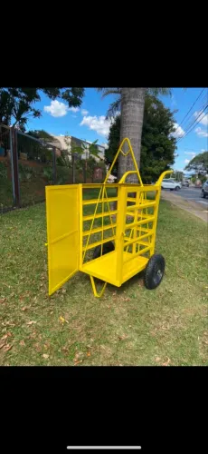 Carrinho para guincho de coluna