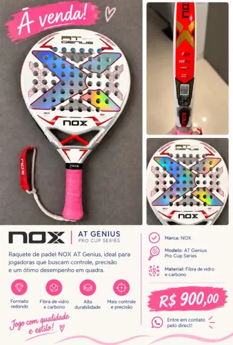 Raquete de padel NOX AT Genius