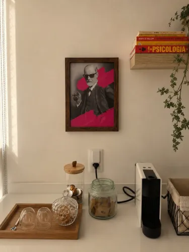 Quadro Decorativo Freud (A4)