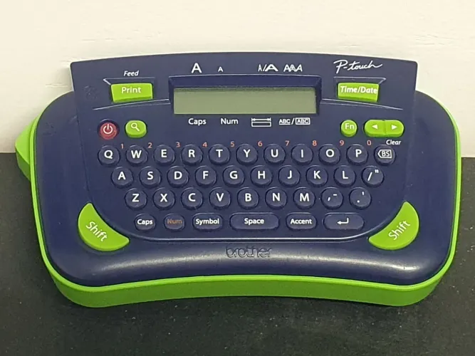 Etiquetadora Rotulador Eletrônico Rotuladora Eletrônica Brother P-Touch Pt-80