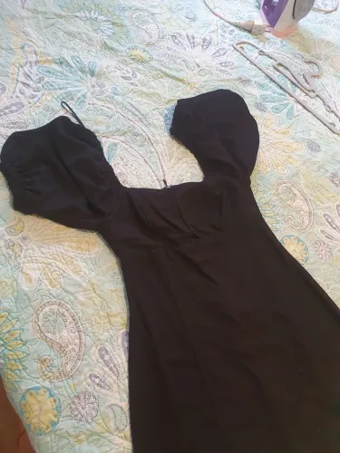 Vestido preto curto, nunca usado