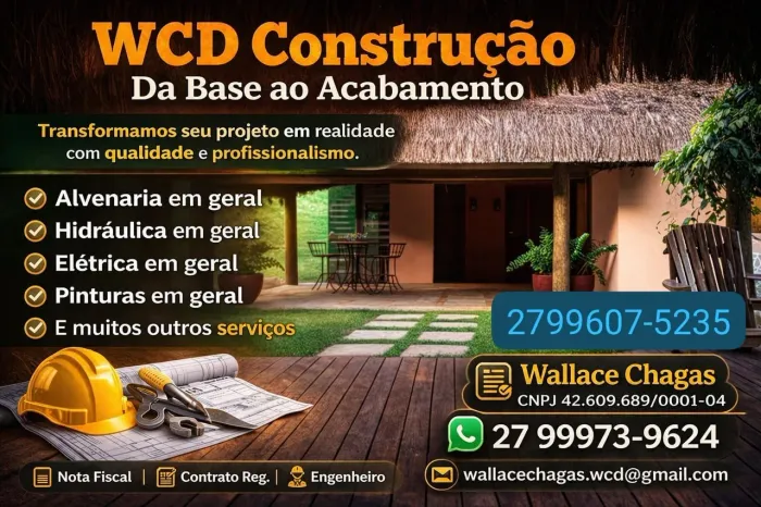 Construtor - mestre de Obras 