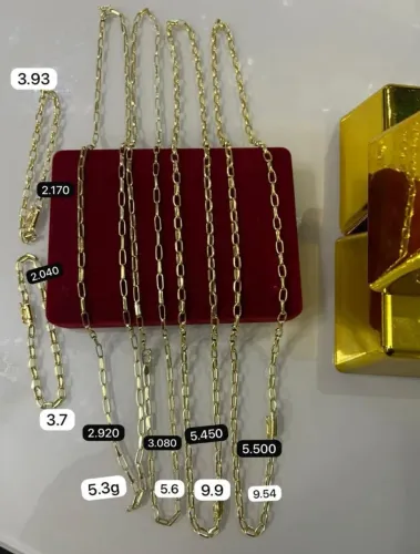 Corrente de ouro ocas 18k 750