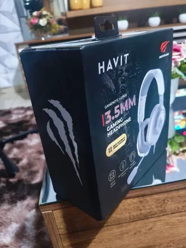 Headset gamer Havit 50mm para PC e consoles