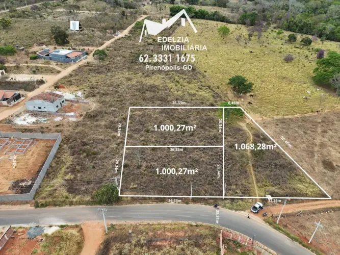Lotes  em  Pirenópolis-GO - Acima de 1.000m²