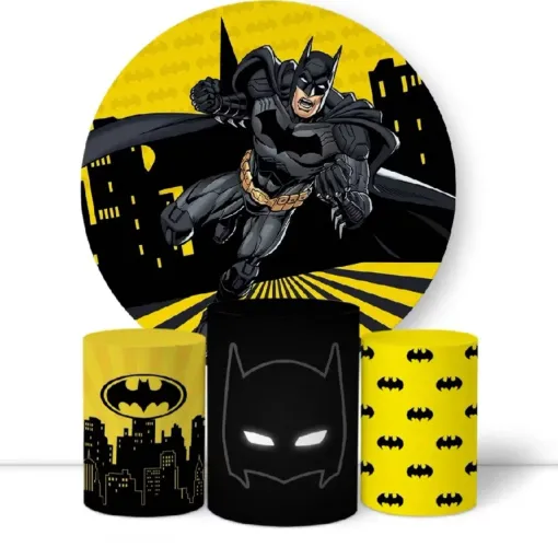 Trio kit decorativo veste fácil painel e capa de cilindros