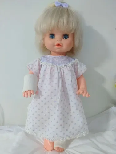 Boneca Bebe Gessinho Estrela década de 90
