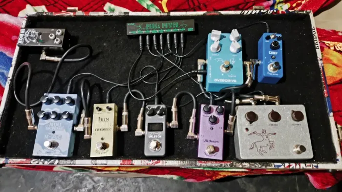 Vendo Pedal Board Completo 