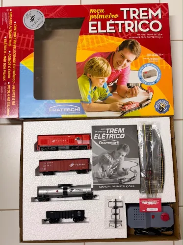 Caixa básica de Trem Elétrico Frateschi HO - Novo Sem Uso