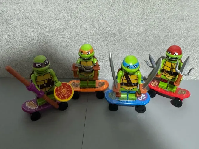 Tartarugas ninja, miniaturas muito legais para colecionar