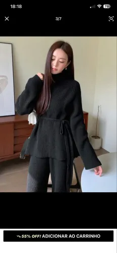 Conjunto de tricô lindo