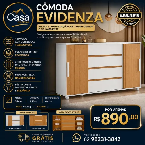 Cômoda Evidenza 