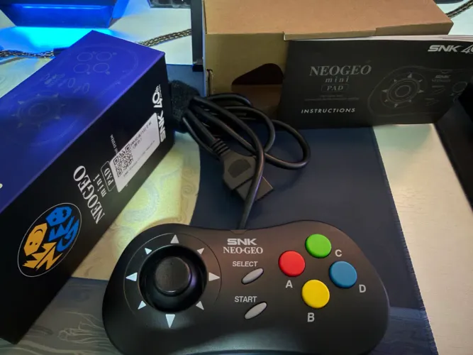 Controle Neo Geo