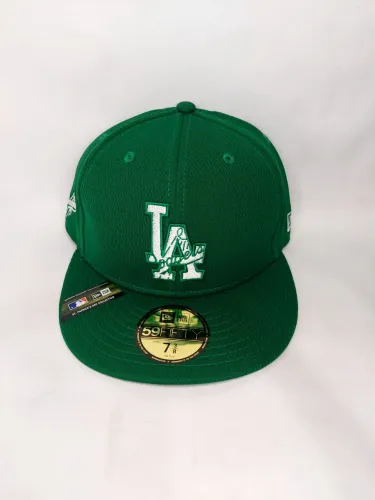 Boné Los Angeles Dodgers Verde - New era - 59fifty  - Baseball - Mlb