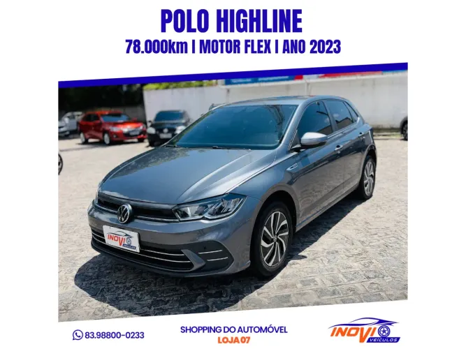 Volkswagen Polo Highline 170 TSI 1.0 Flex 12V Aut. 2023