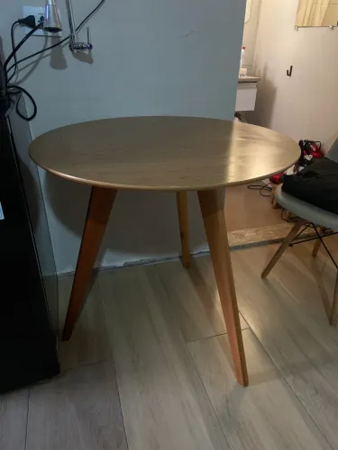 Mesa Redonda Freijó 80cm