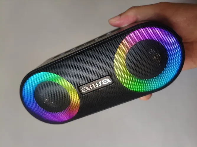 Caixa de Som Amplificada Speaker Aiwa SP-01 20W USB Bluetooth