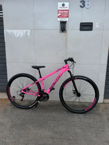 Linda bicicleta aro 29 nova aluminio south cabeamento interno nova