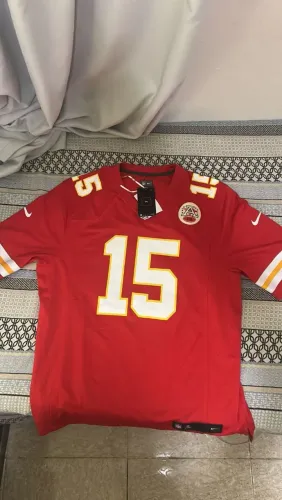 Camisa NFL Kansas City Chiefs #15 Mahomes - Nova com Etiqueta