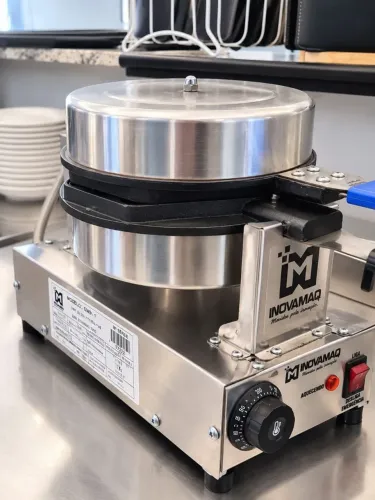 Máquina De Waffles Bubble Antiaderente Gwb-1 Inovamaq