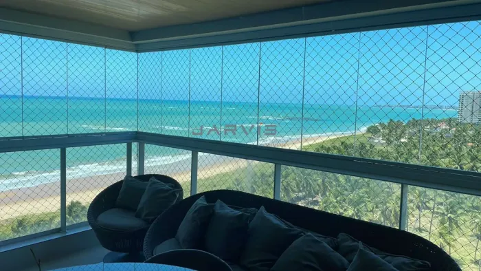 Vendo apto com vista mar de 193,58m² com 4 suítes - Guaxuma