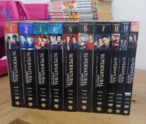 DVDS Supernatural - Vol 1 a 10