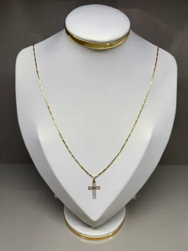 Cordão de Ouro 18K - Novo - 4.4g