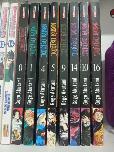 Mangá Jujutsu Kaisen - Lote