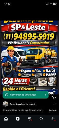 DESENTUPIDOR Profissional